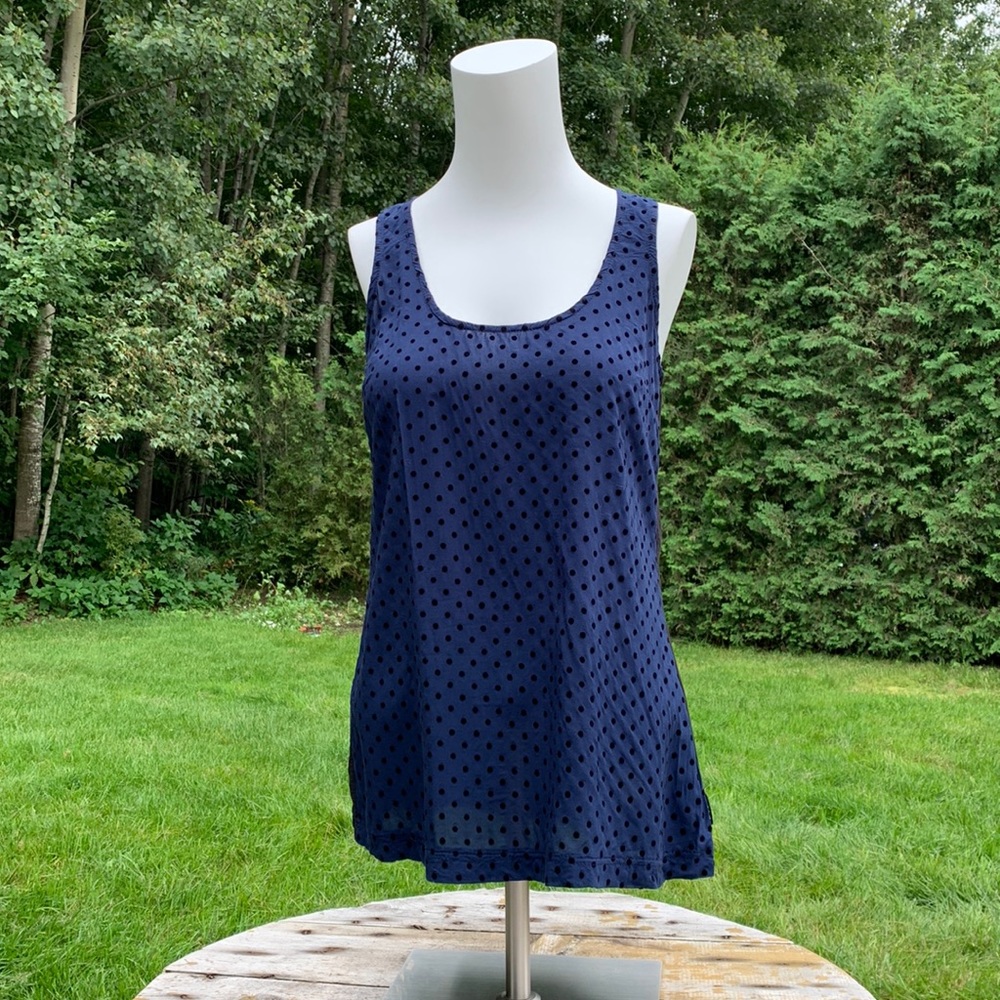 Gsus sindustries ⎮ Tank top with velvet polka dots